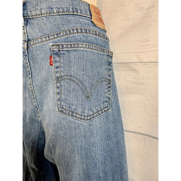 Levi Strauss Bootcut Size 12 Long Blue Jeans - Picture 10 of 12